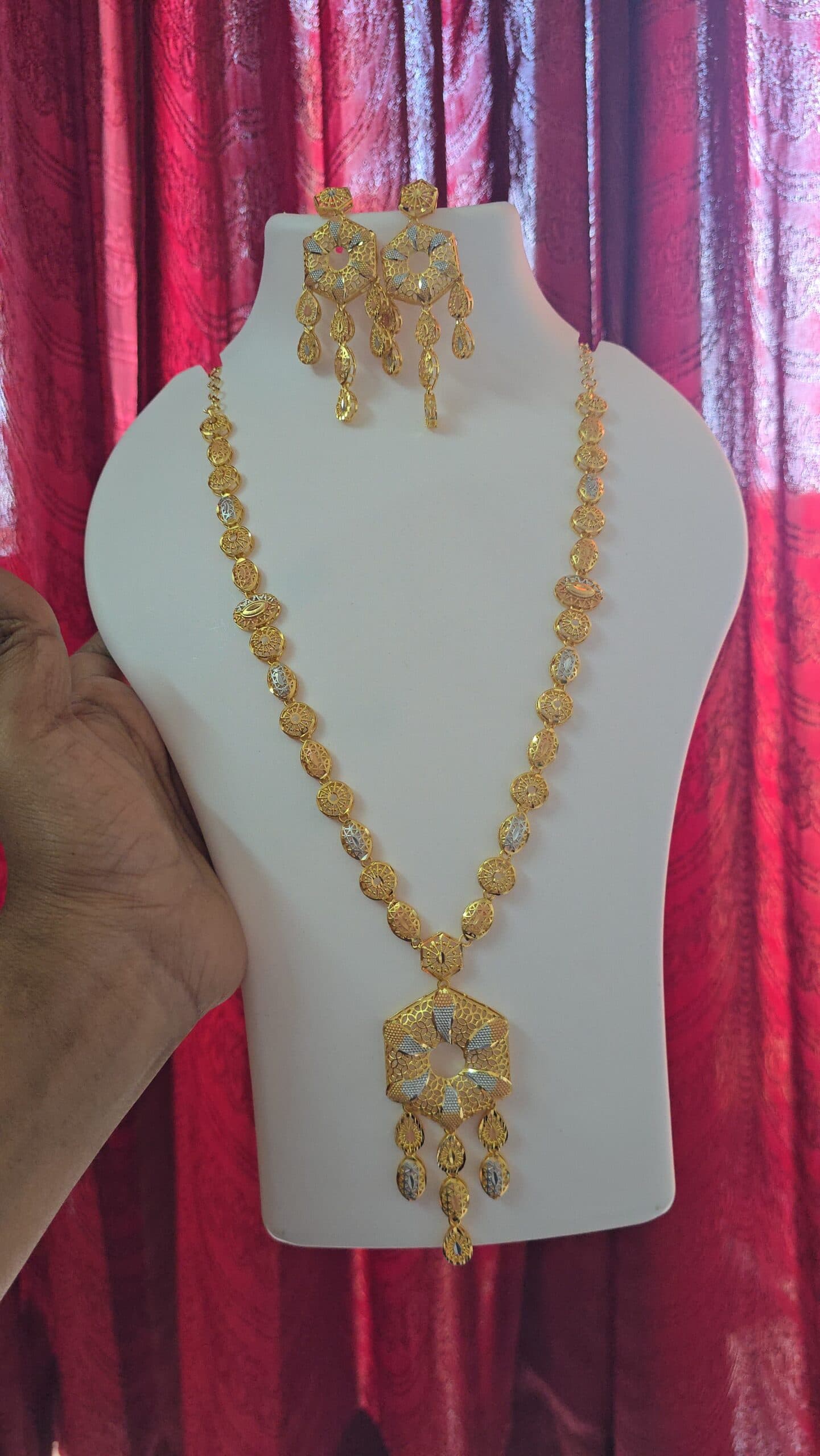 Premium foaming turkish haram with earings