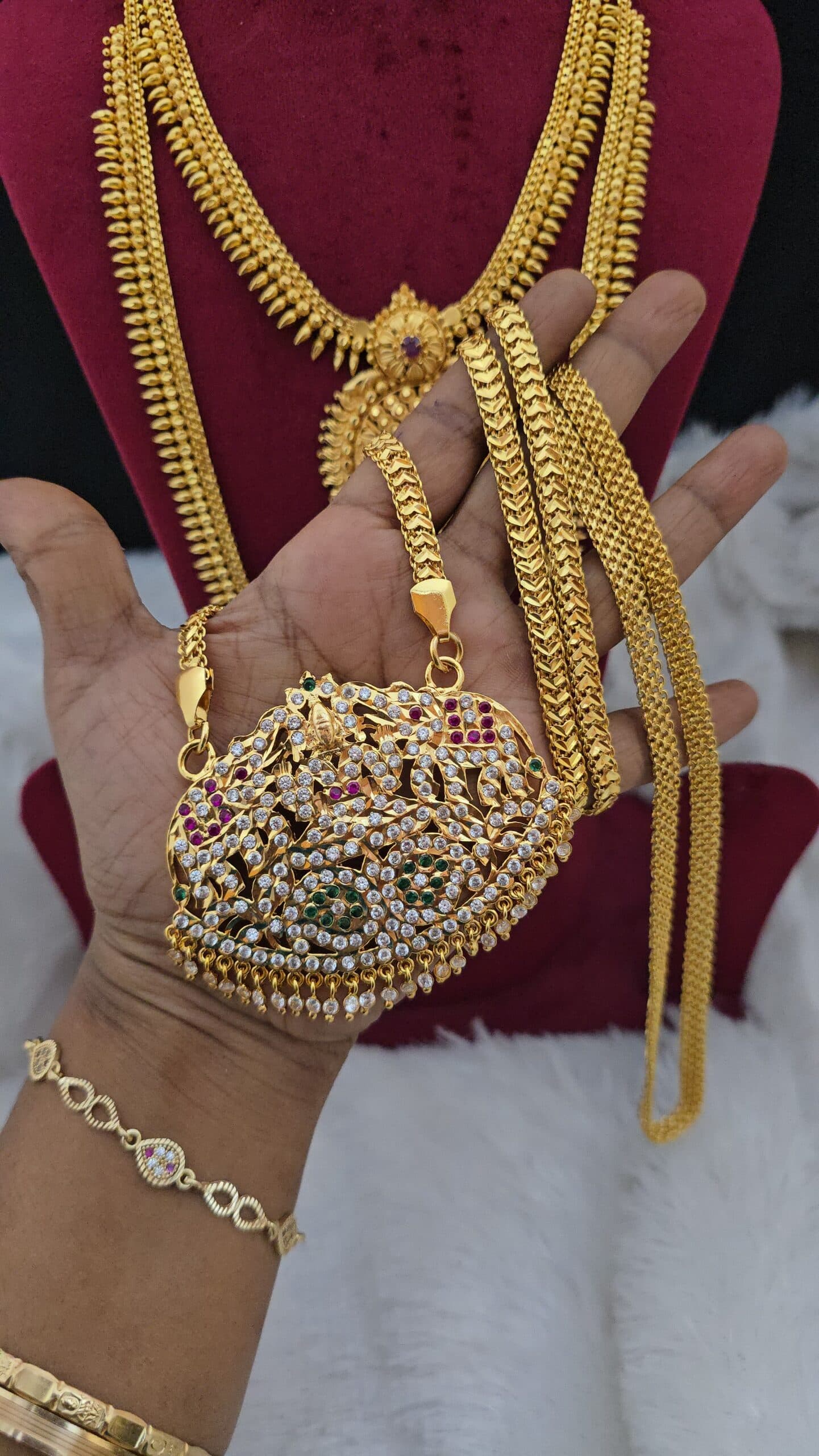 Premium foaming 42 inch impon dollar chain