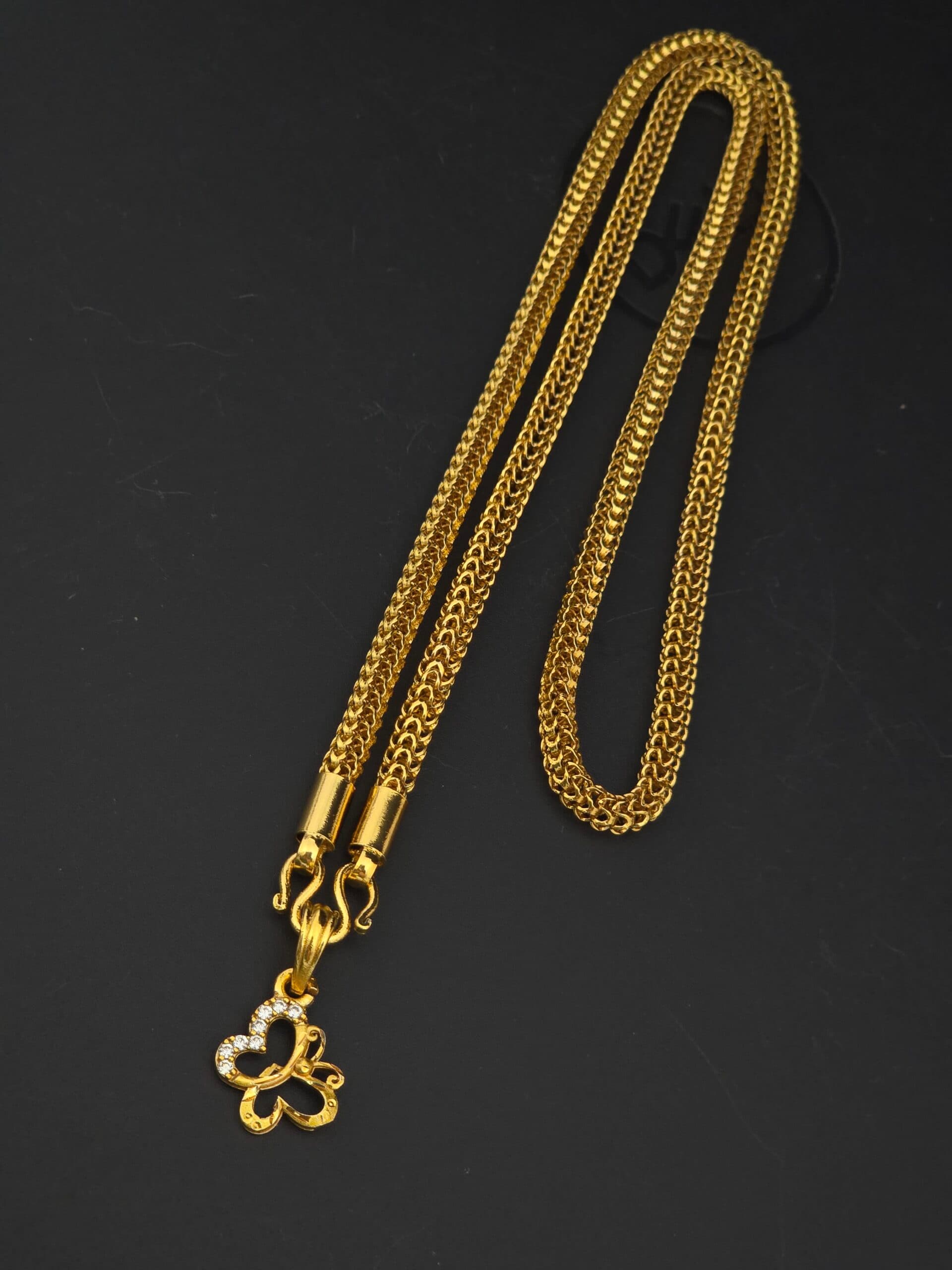 Premium foaming 18 inch ad stone butterfly dollar chain one day offer