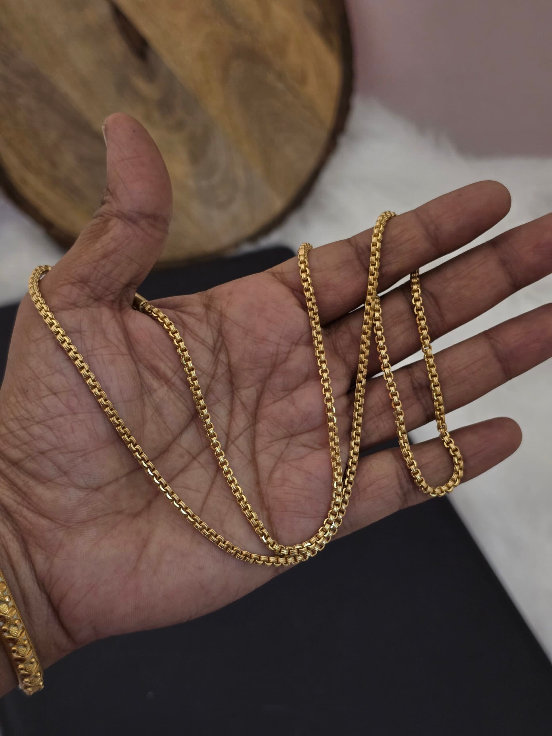 premium impon 24 inch link chain.