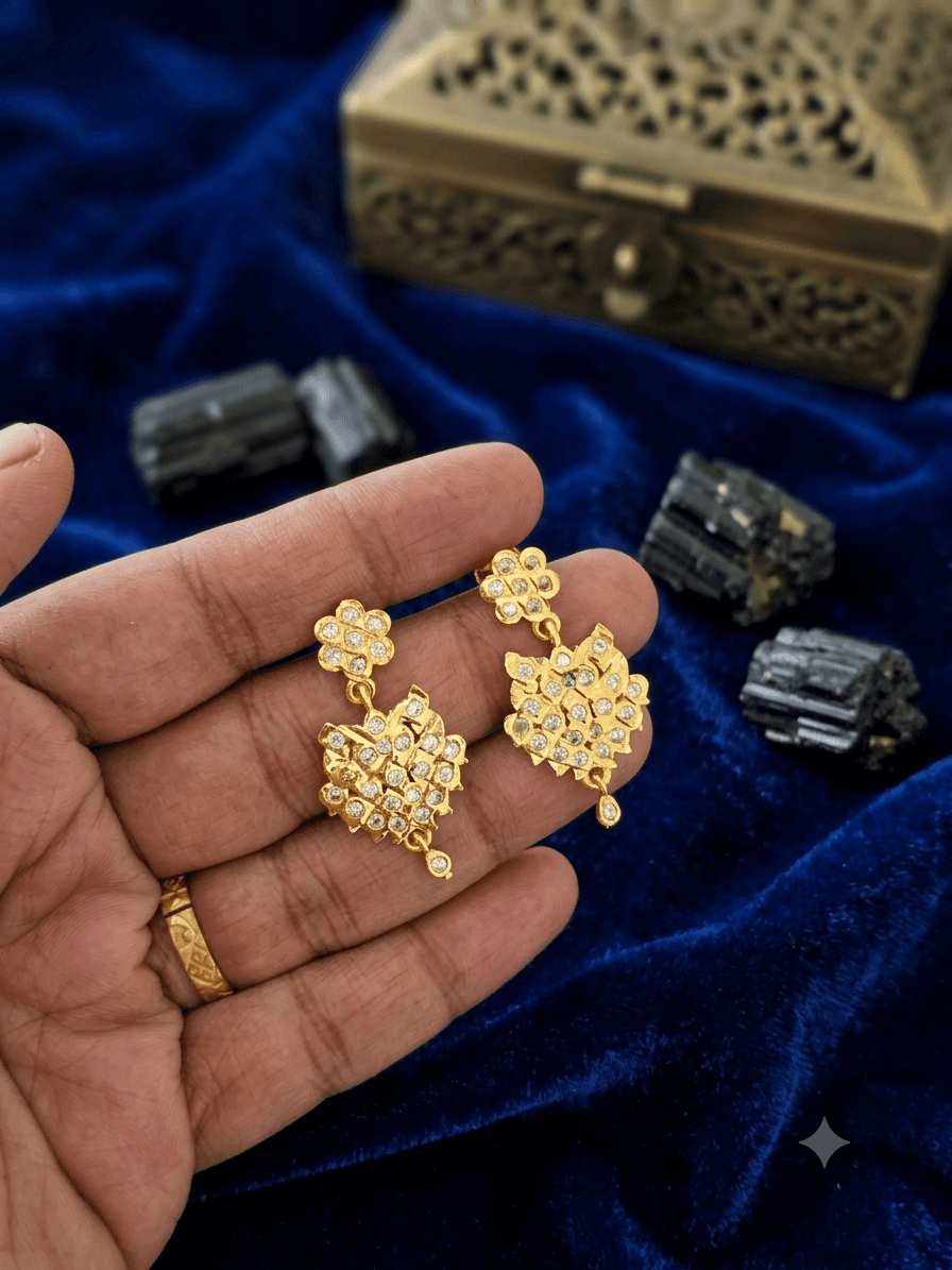 Premium  impon leaf earing