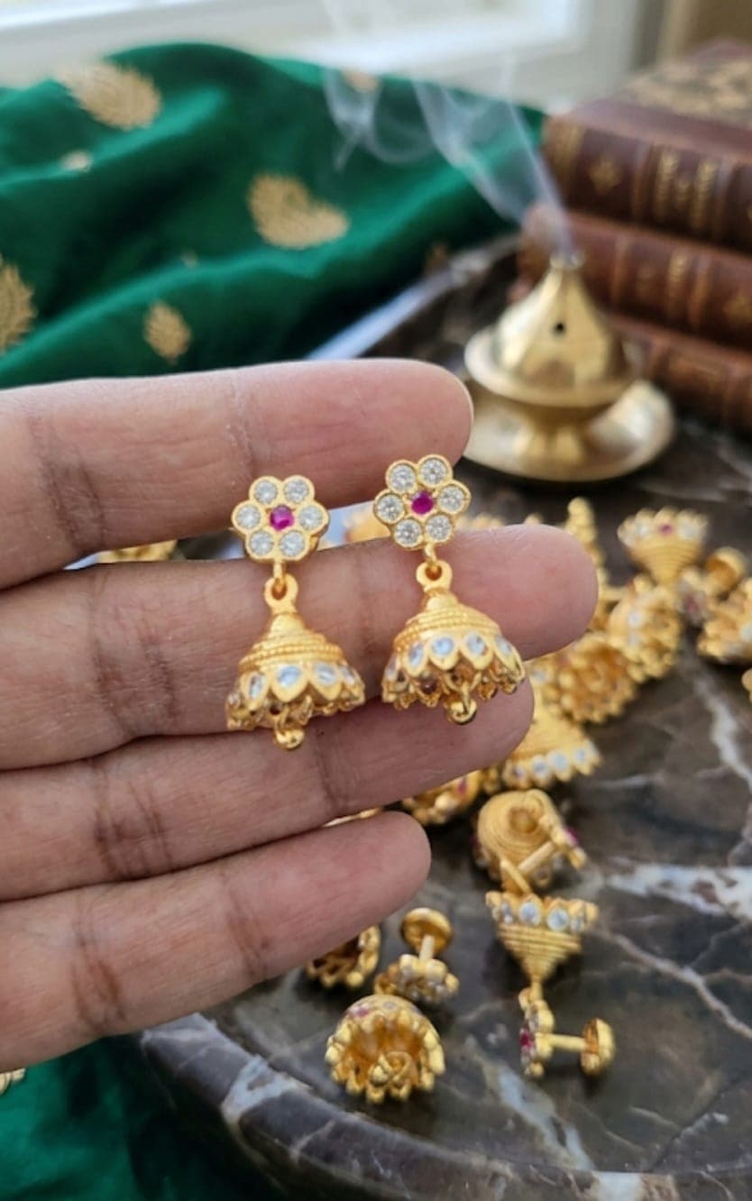 Premium impon drops jhumka 