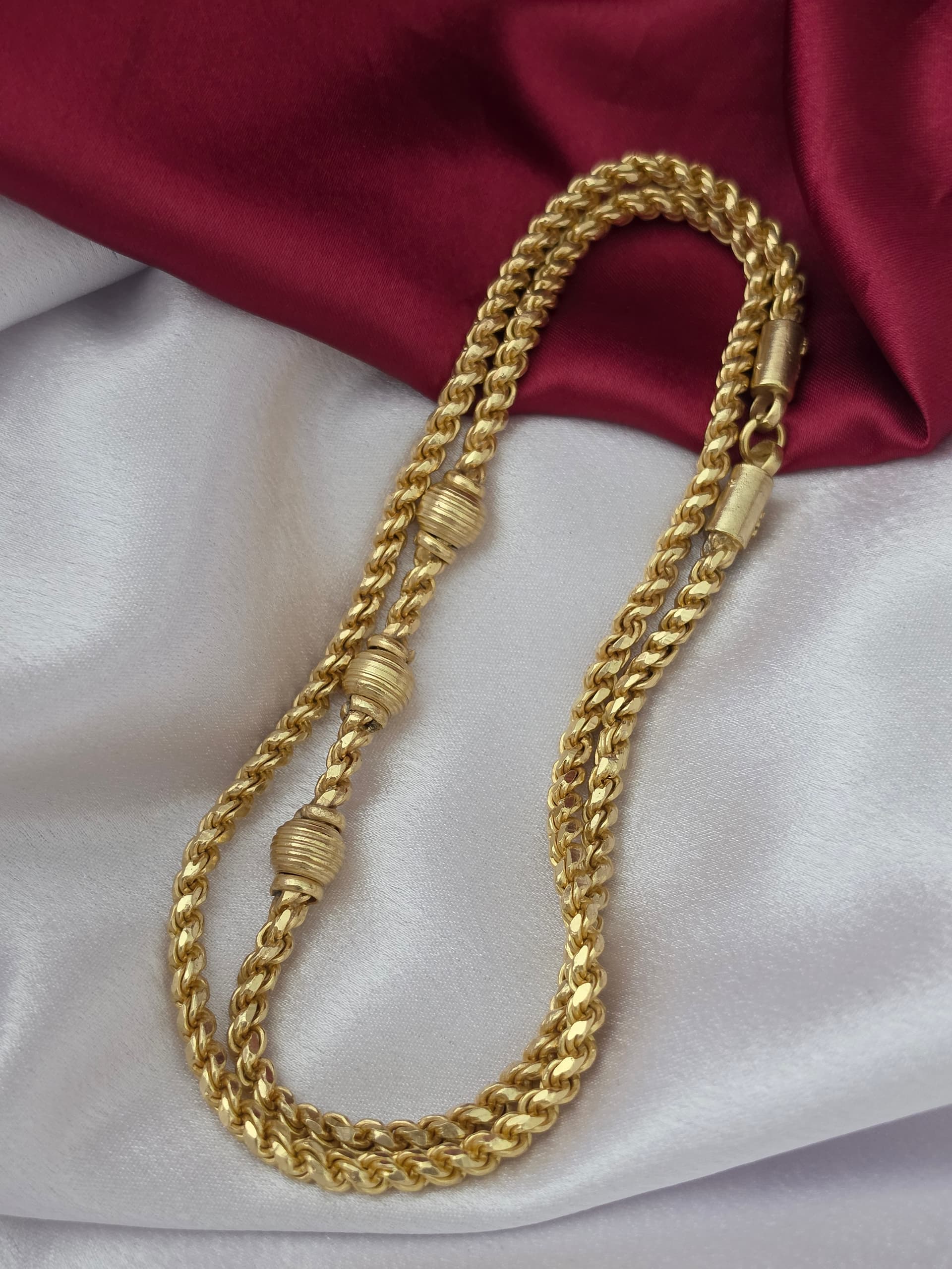 Premium impon 3 ball murukku mugappu chain