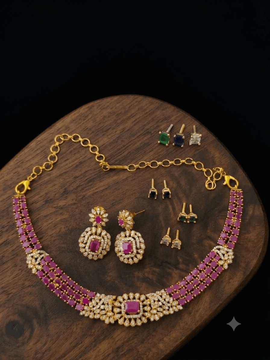 Premium matt ad stone changable chocker 