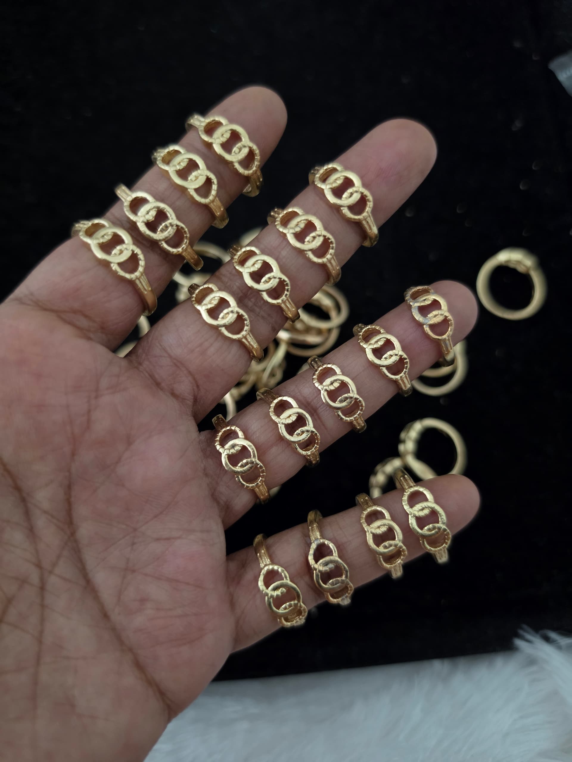 Premium impon plain ring 
