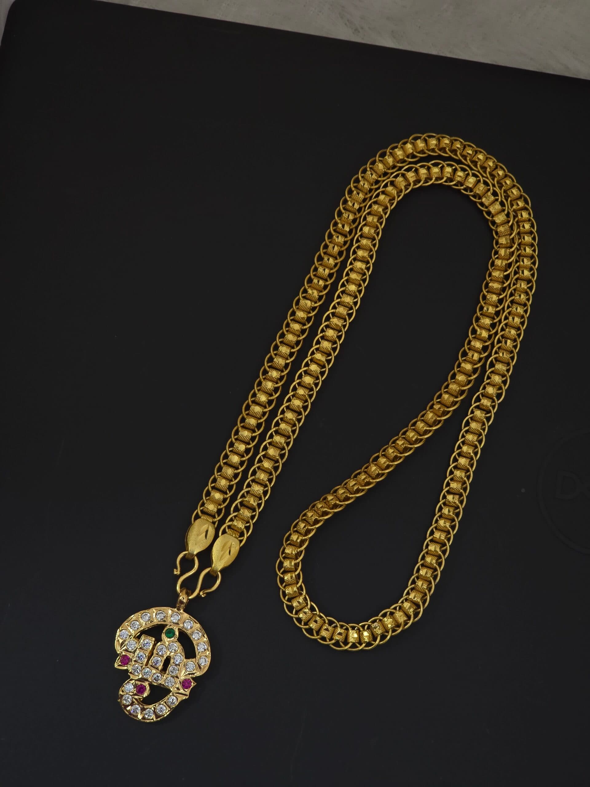 Premium impon 28 inch OM dollar chain