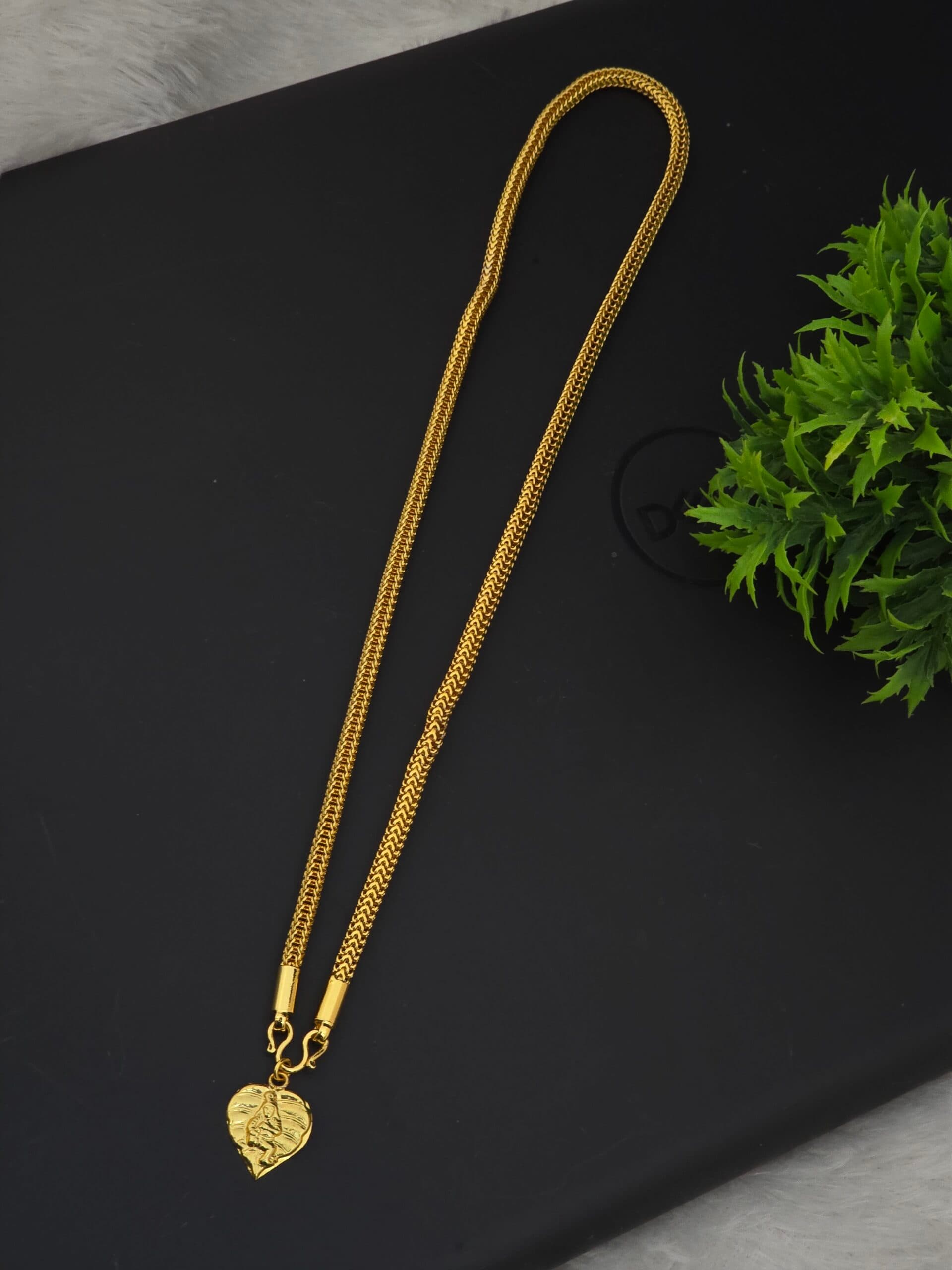 Premium foaming 18 inch heart dollar chain