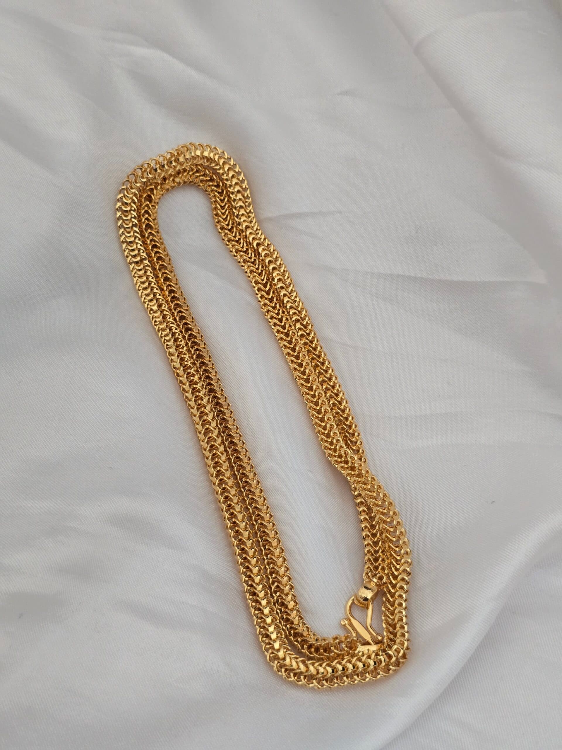 Premium foaming thick net chain 24 inch