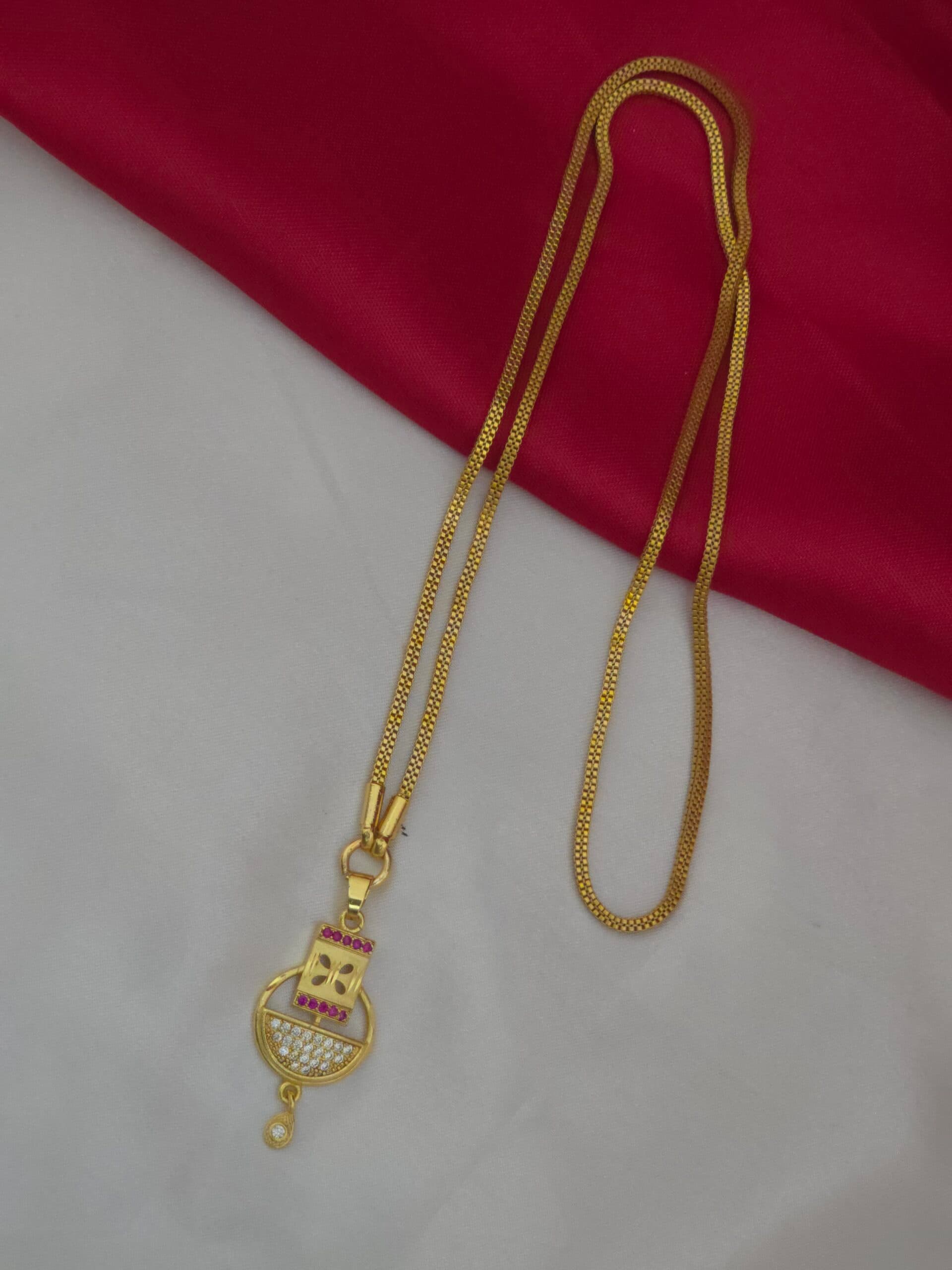Premium foaming AD stone 28 inches dollar chain