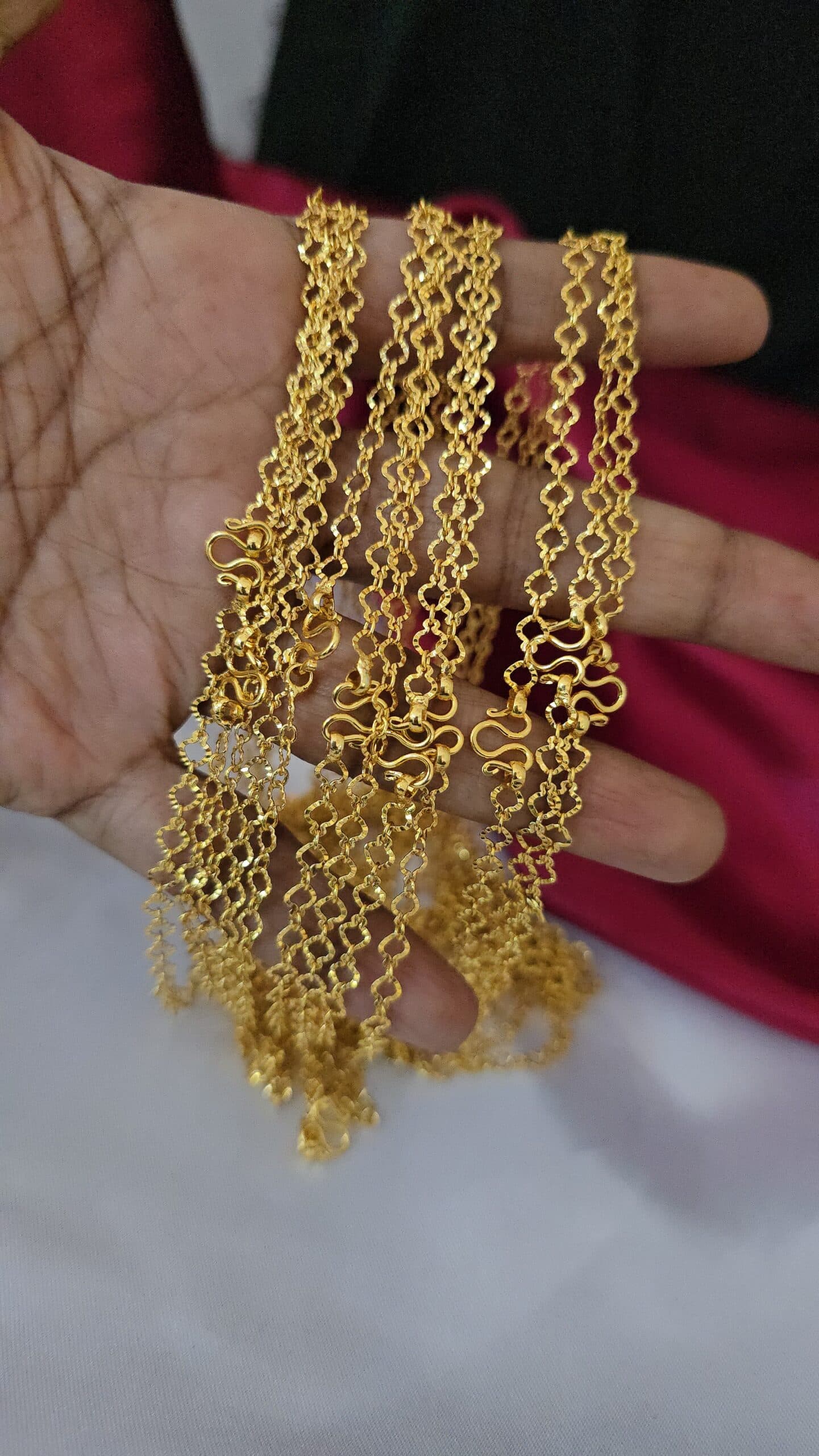 Foaming chain 18 inches