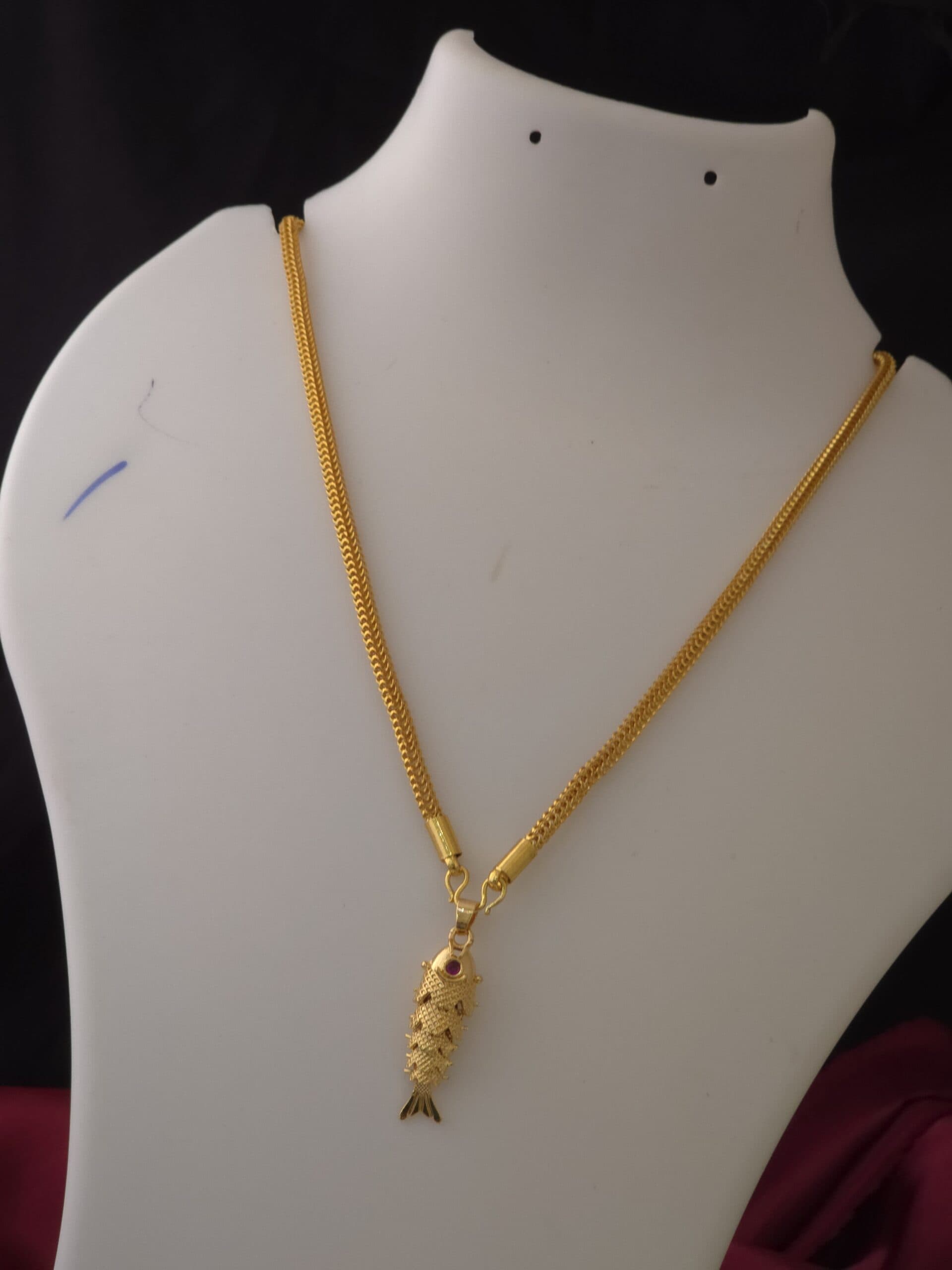Premium foaming 18 inches faoming ad fish dollar chain