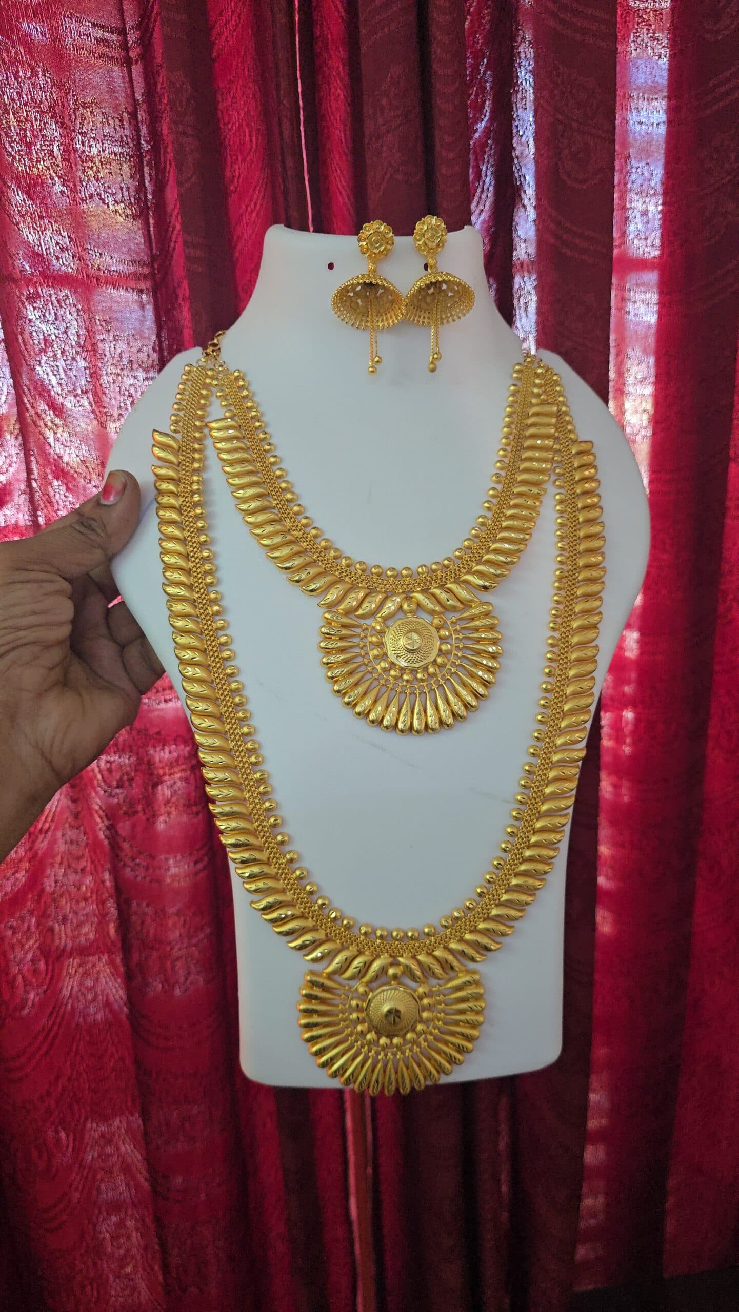 Premium foaming combo comes with jhumka