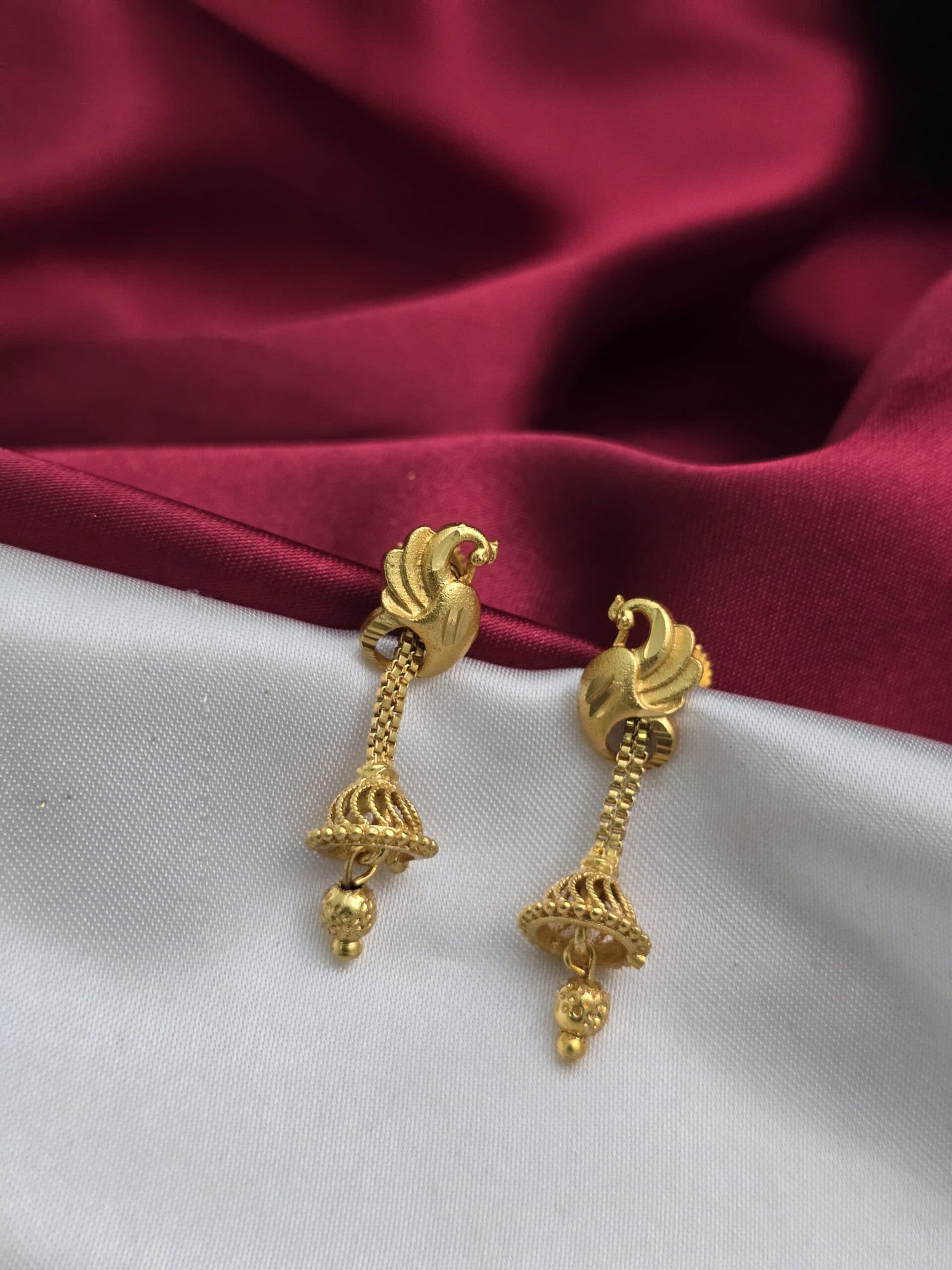 Premium foaming detachable chain drops earing