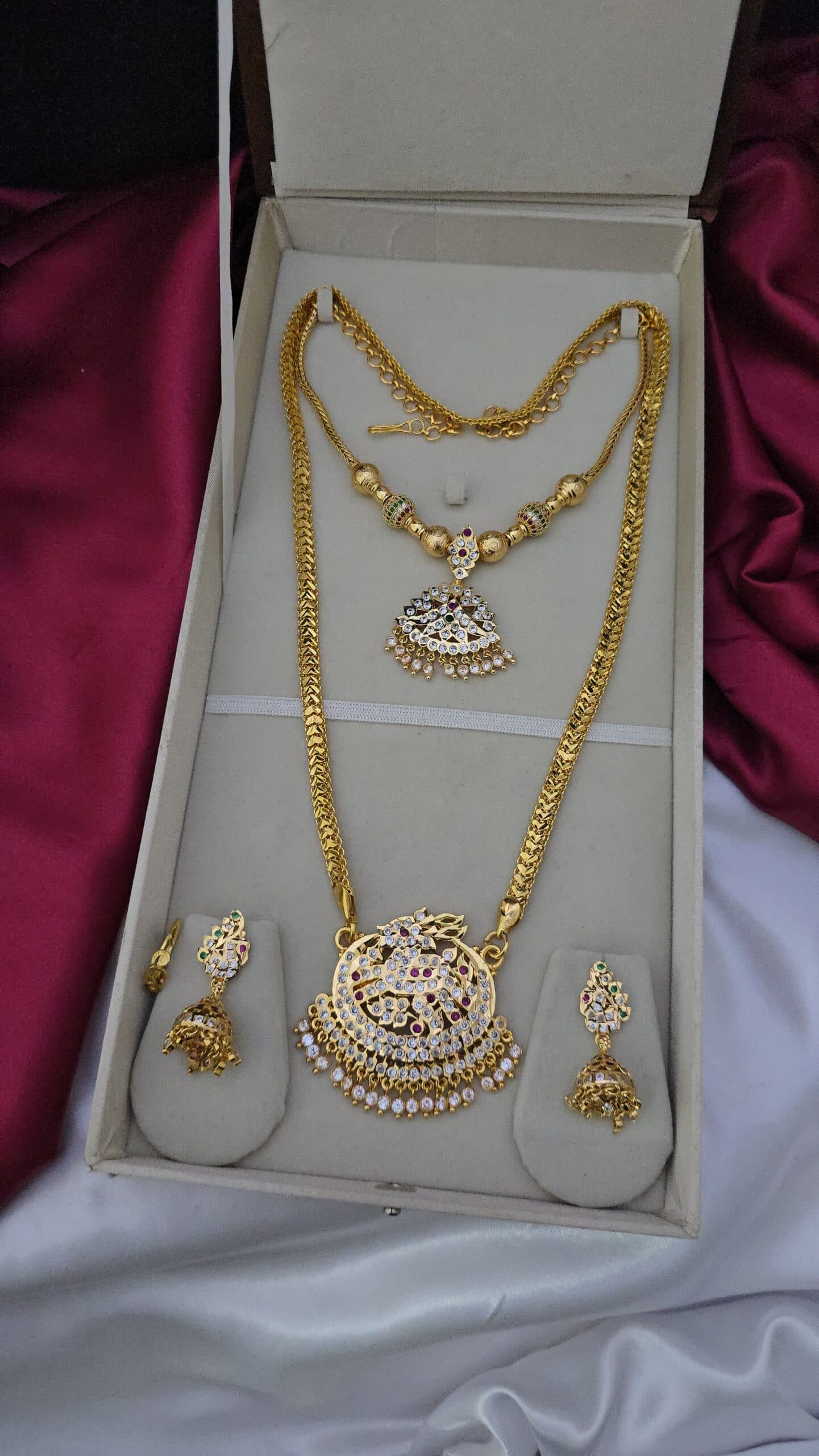 Premium impon attigai dollar chain combo