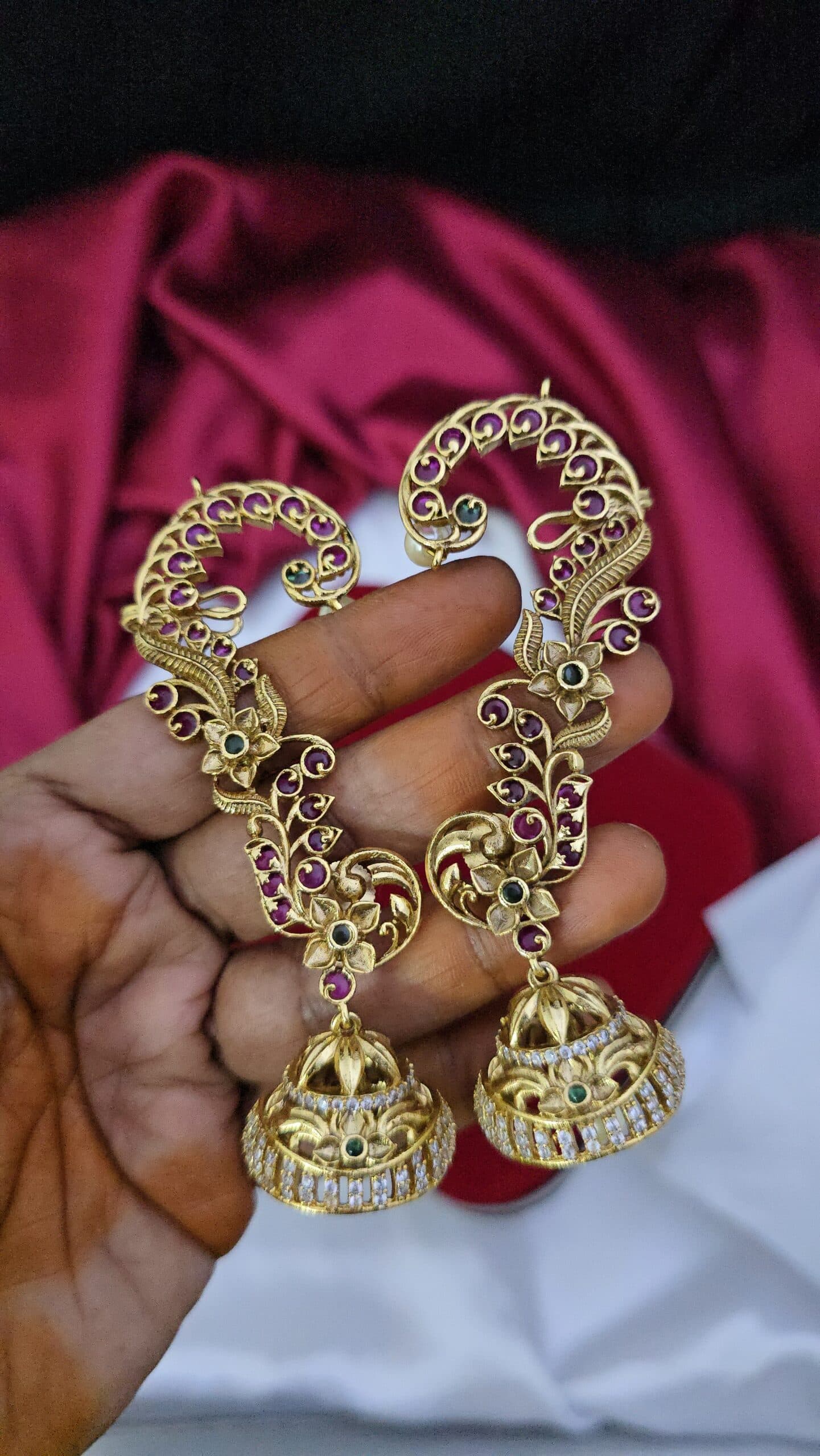 Premium quality mat kemp cuff earing