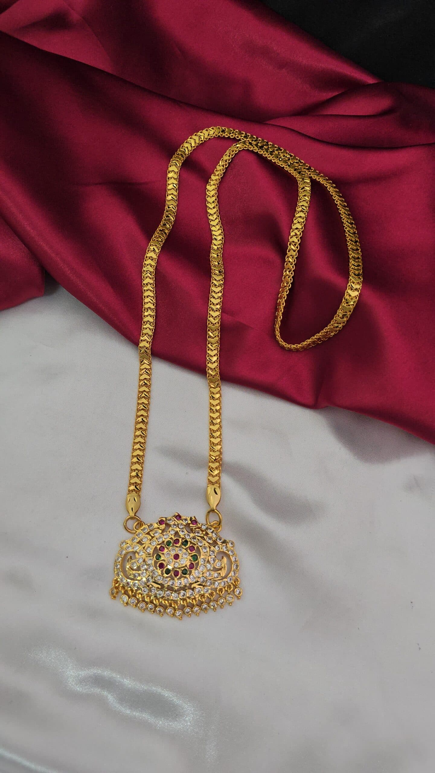 Premium 32 inches impon dollar chain