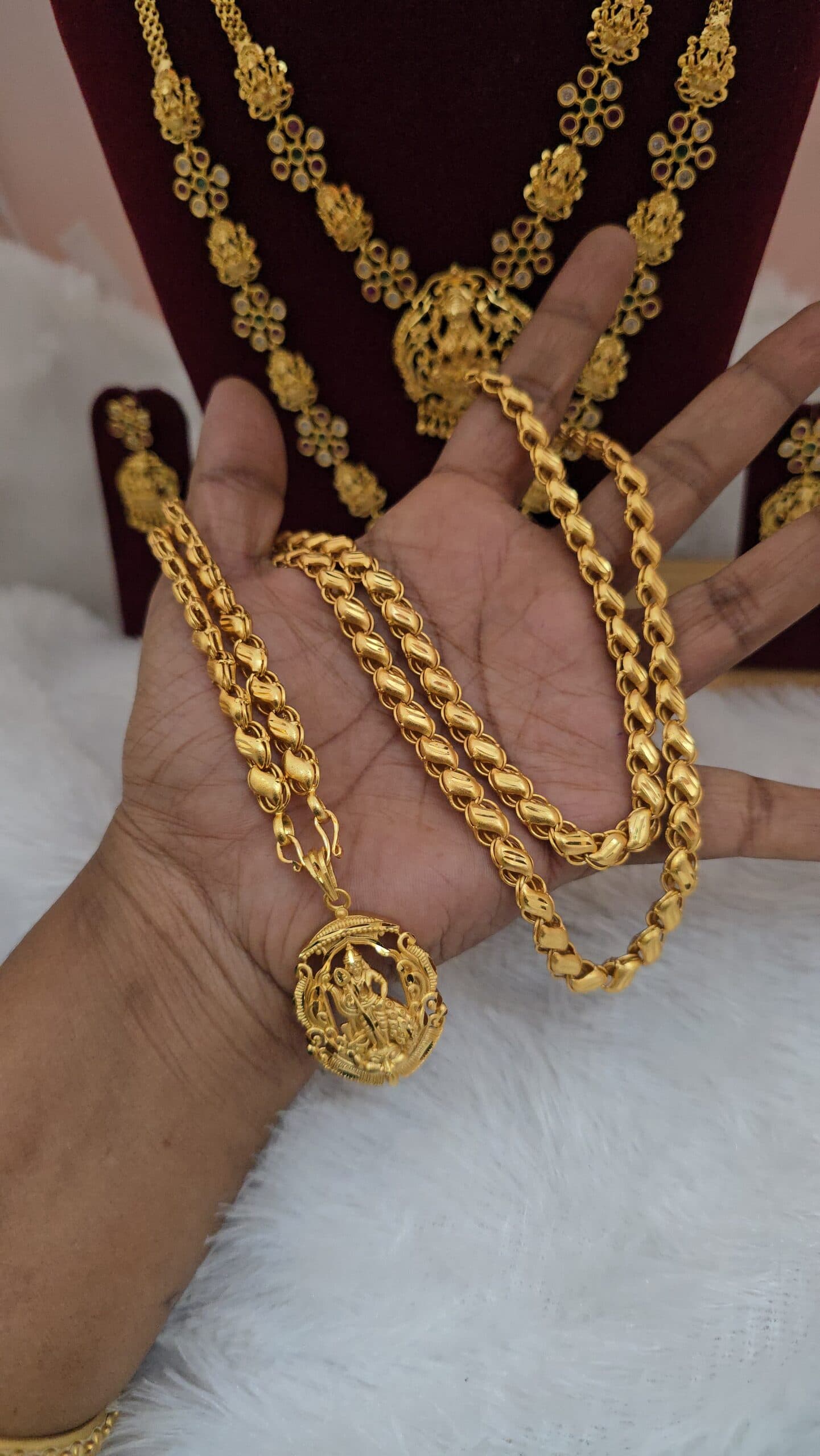 Premium foaming murugar dollar chain 32 inch