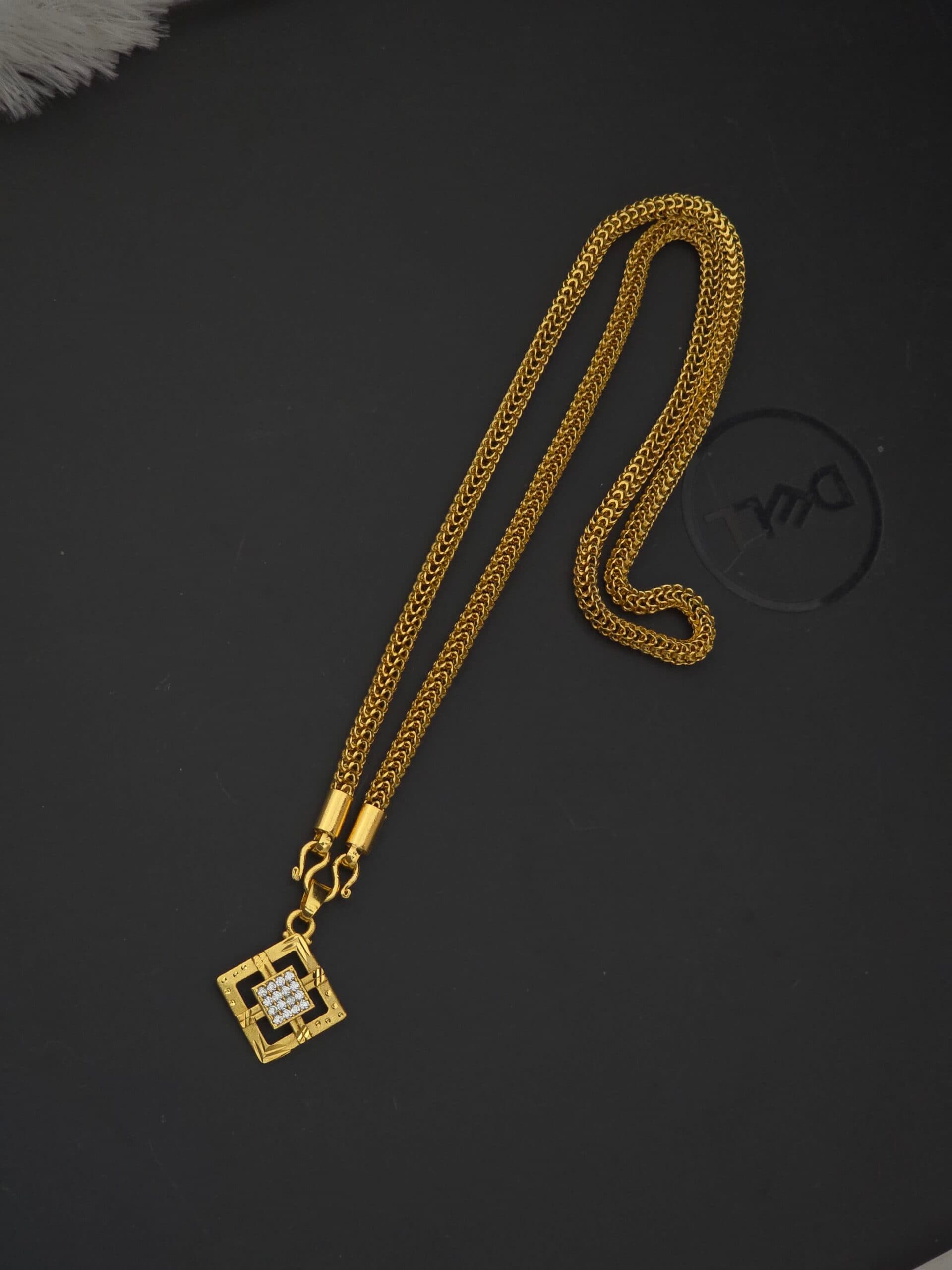 Premium foaming ad stone 18 inch dollar chain