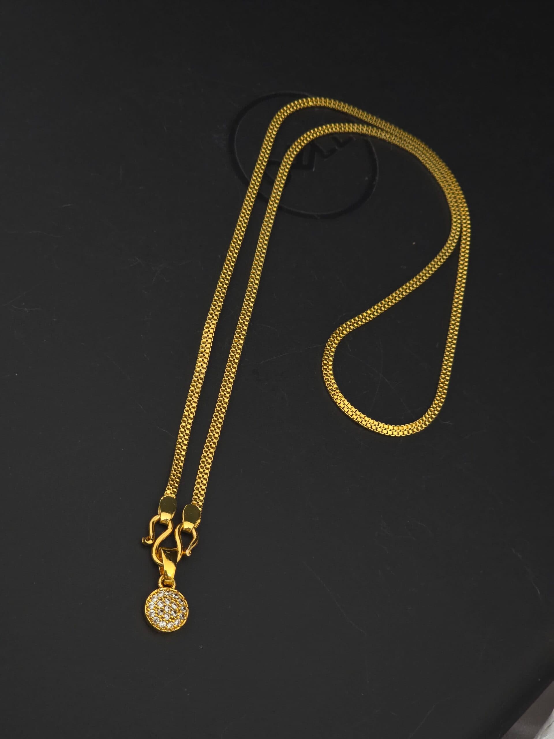 Premium foaming 18 inch ad stone dollar chain one day offer