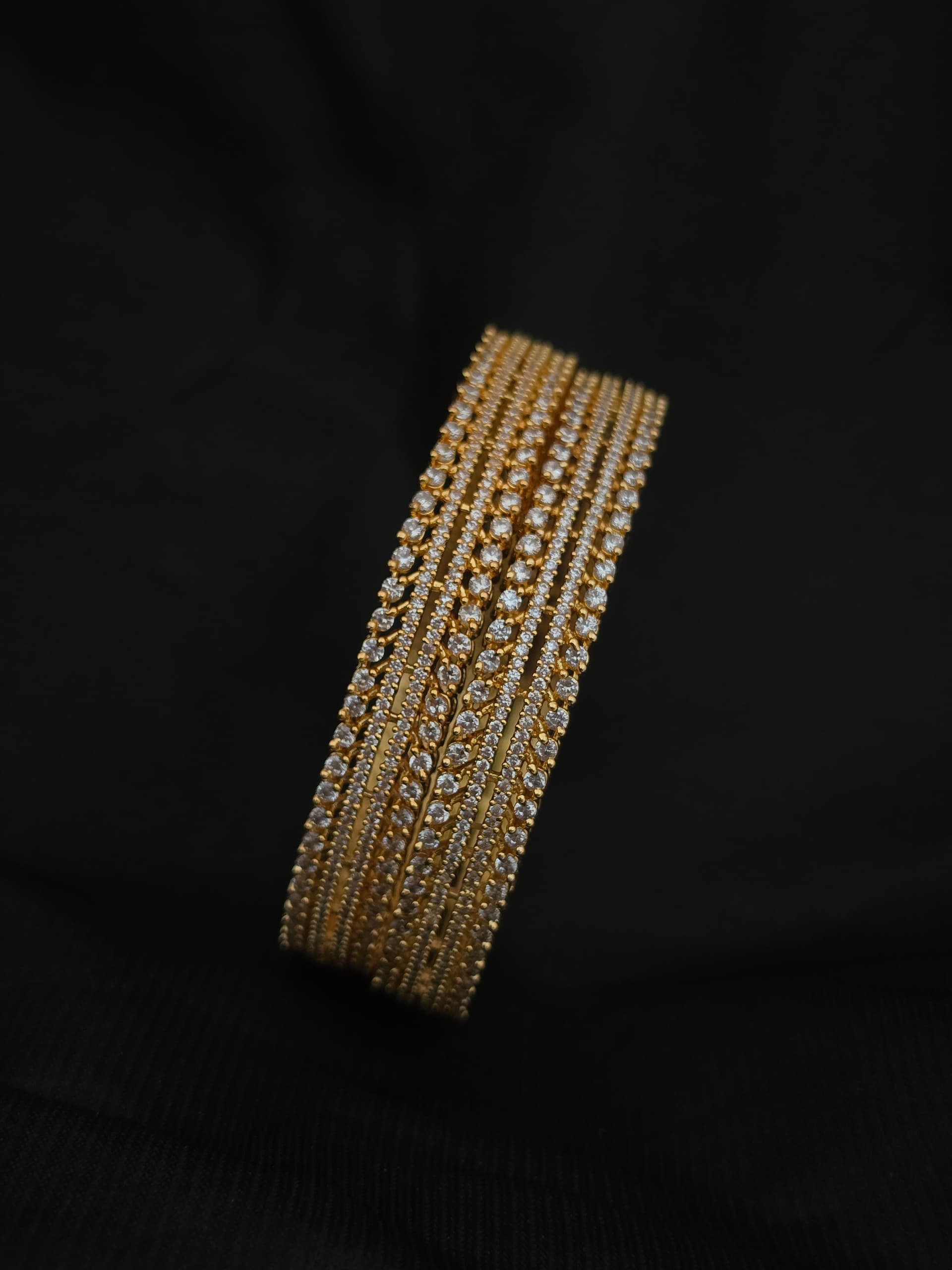 premium foaming diamond replica bangle