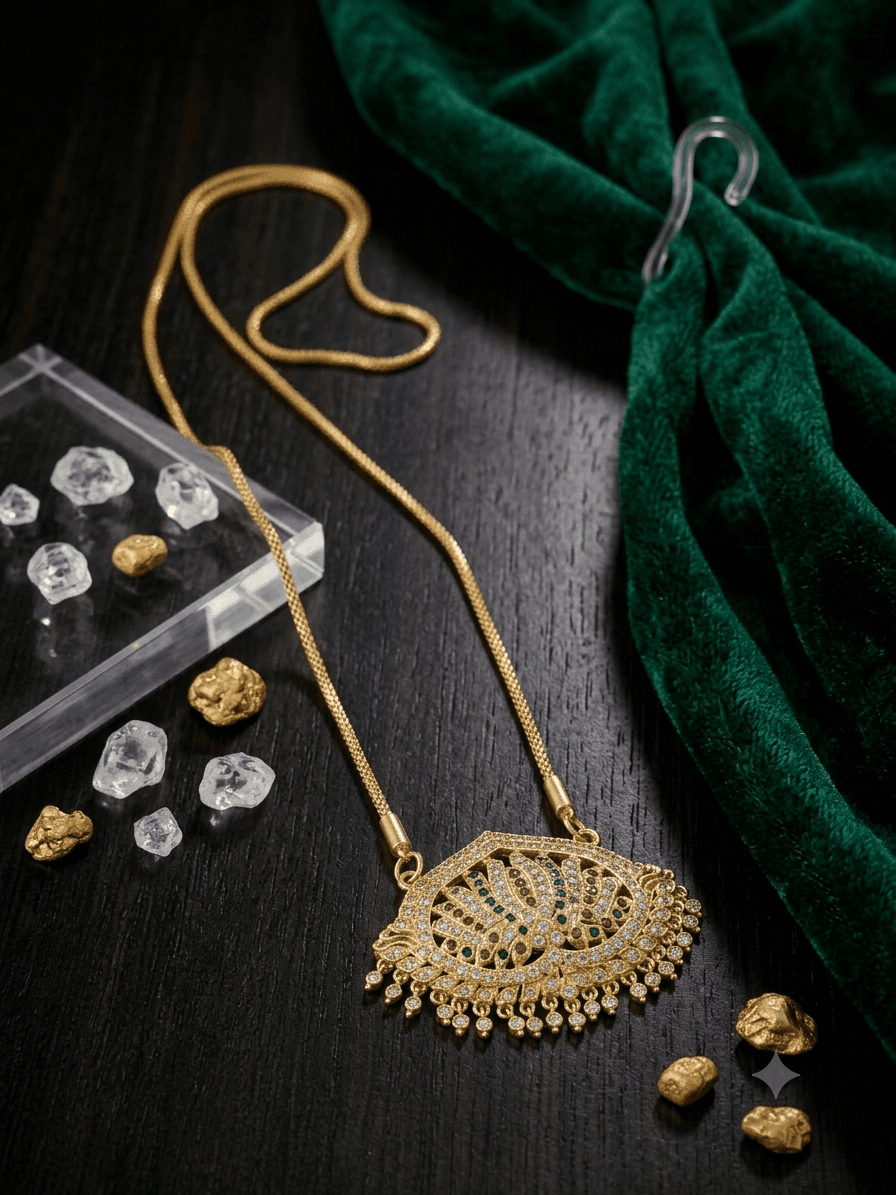 premium impon 24 inch lotus dollar chain