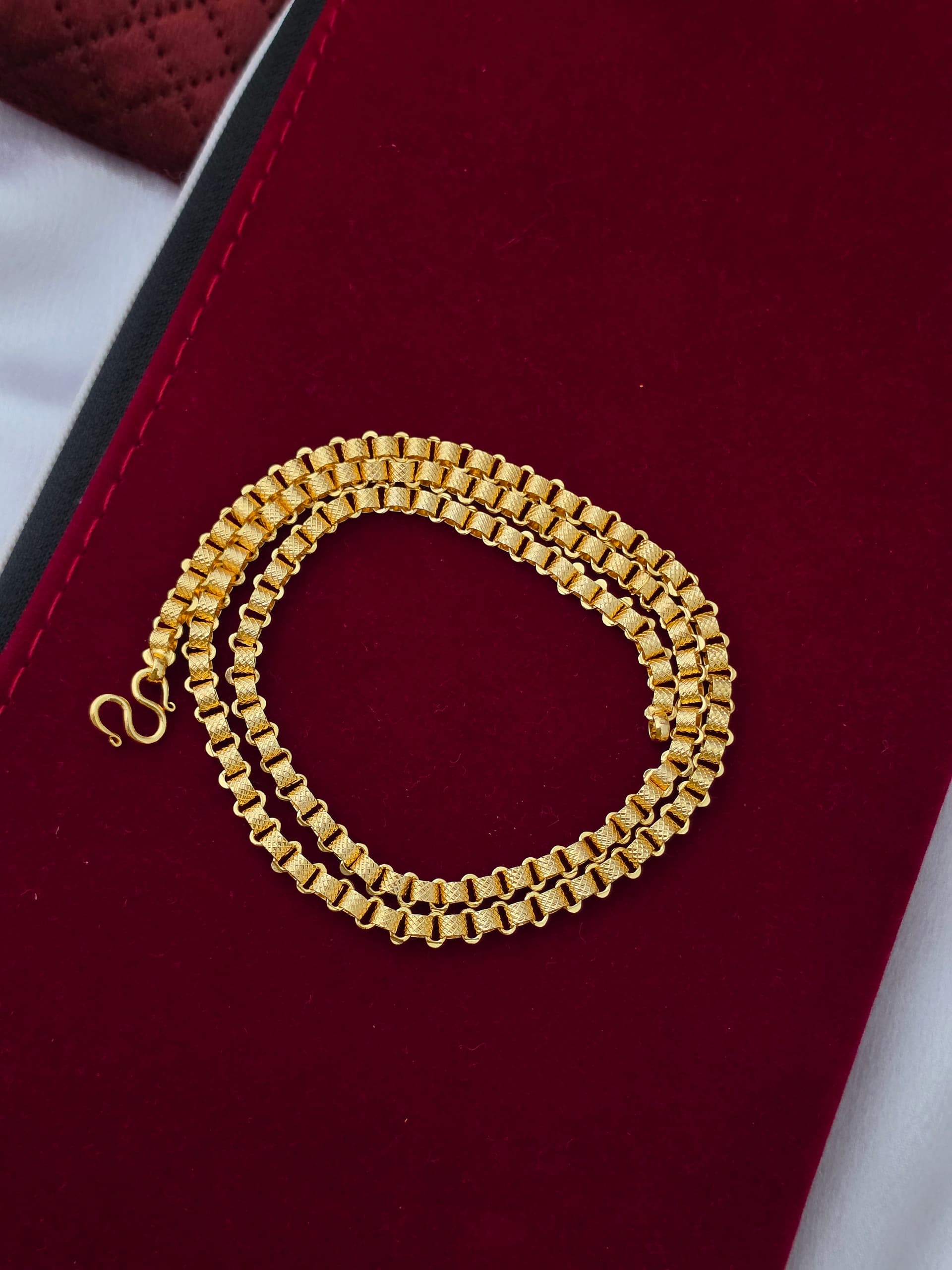 Premium foaming 18 inch double ring chain
