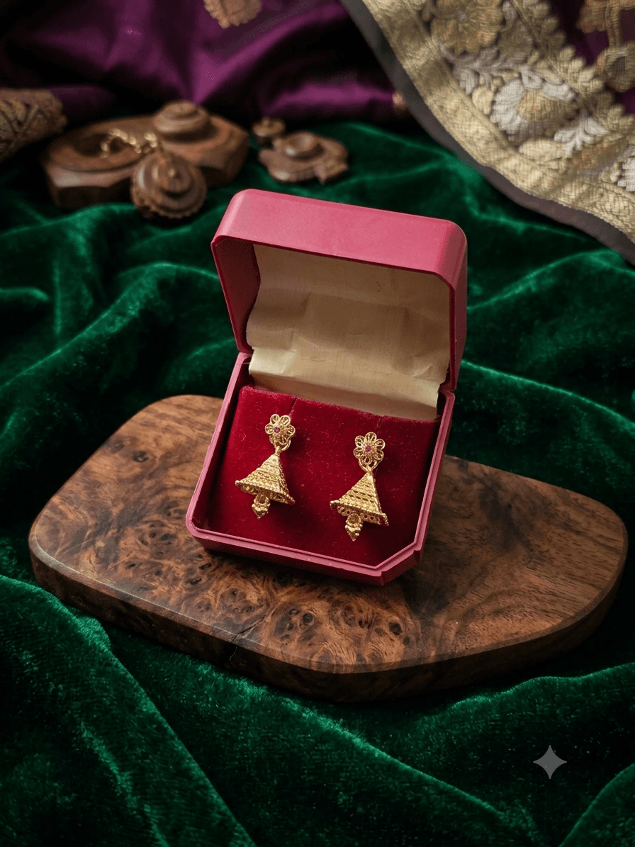 premium foaming jhumka